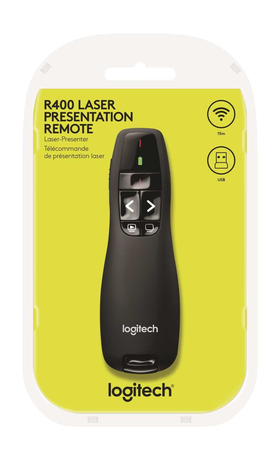 Пульт дистанционного управления Logitech R400 (презентер) (910-001356)