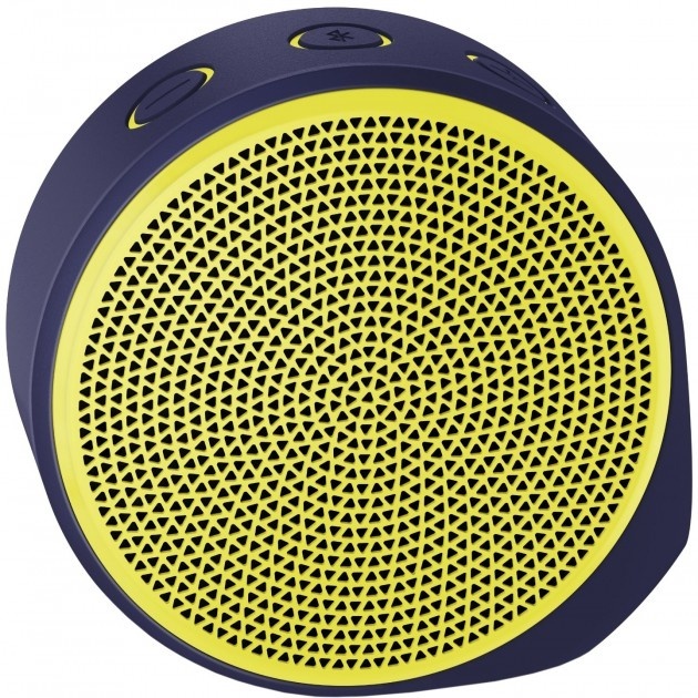 Колонка Logitech X-100, Yellow/Blue (984-000364)