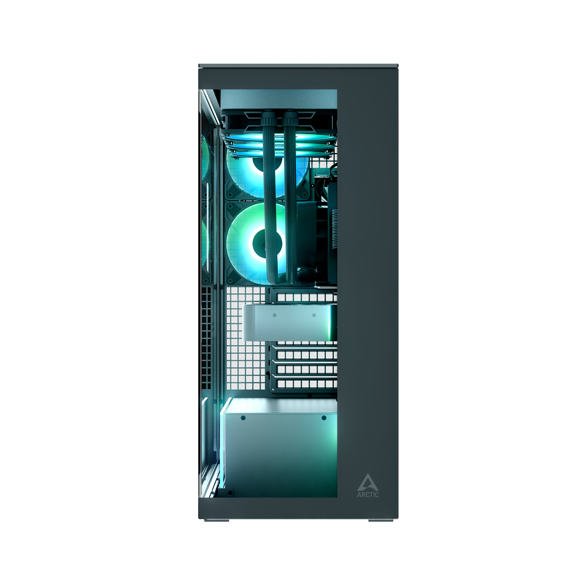 Компьютерный корпус Arctic Xtender, Black, Clear Glass (ACPCC00023A)