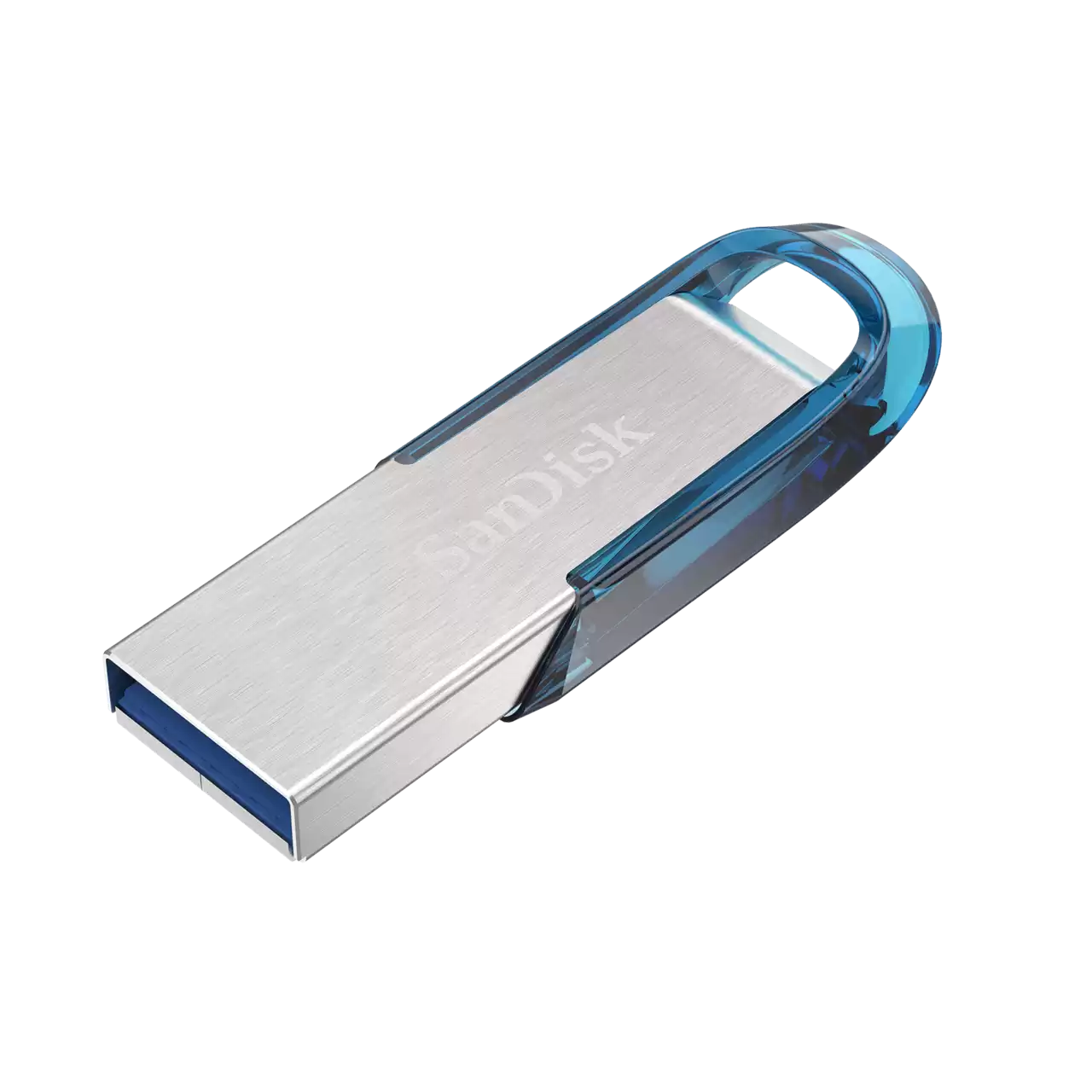 Флэш-накопитель Sandisk Ultra Flair 64GB - Tropical Blue (SDCZ73-064G-G46B)