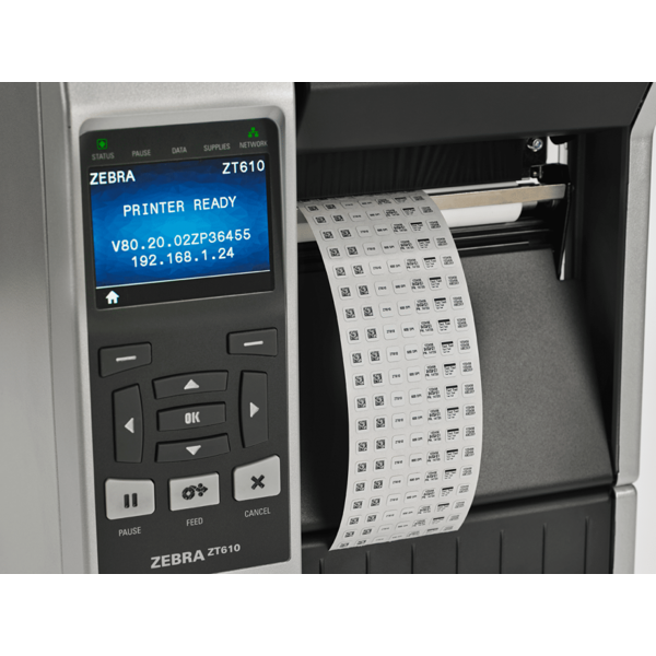Принтер этикеток Zebra ZT610 (ZT61043-T2E0100Z) Принтер этикеток Zebra ZT610 (ZT61043-T2E0100Z)