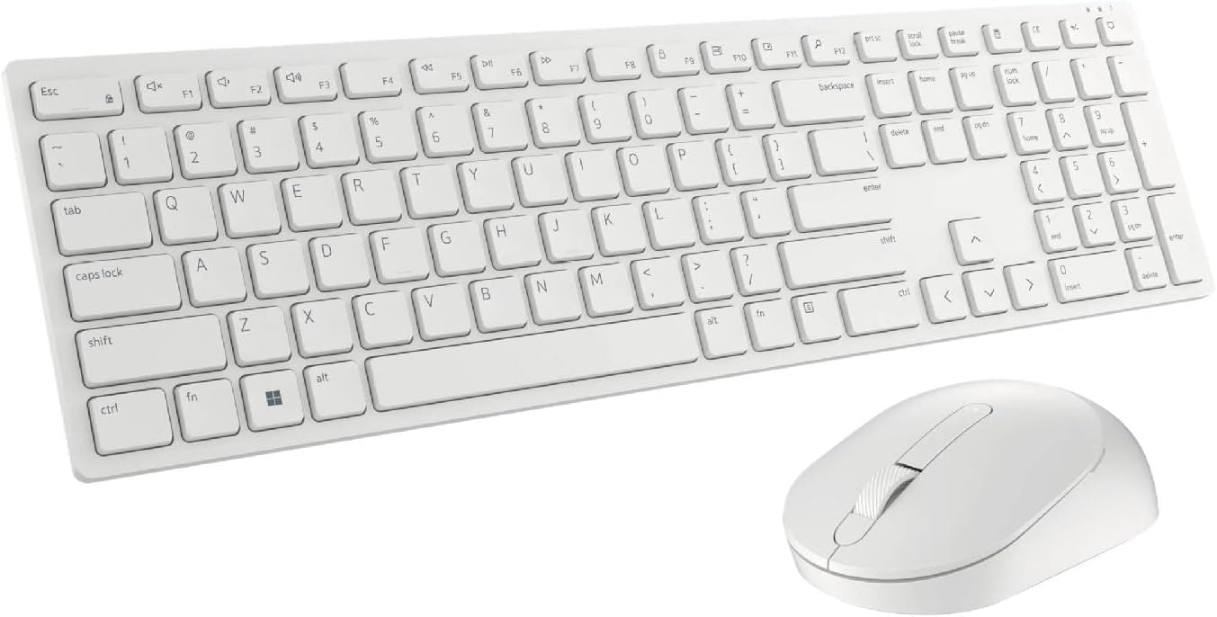 Клавиатура+мышь Dell Pro KM5221W - White (580-AKFB)