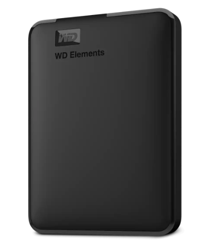 Внешний жесткий диск 6Tb, WD Elements Portable Black (WDBHJS0060BBK-WESN)
