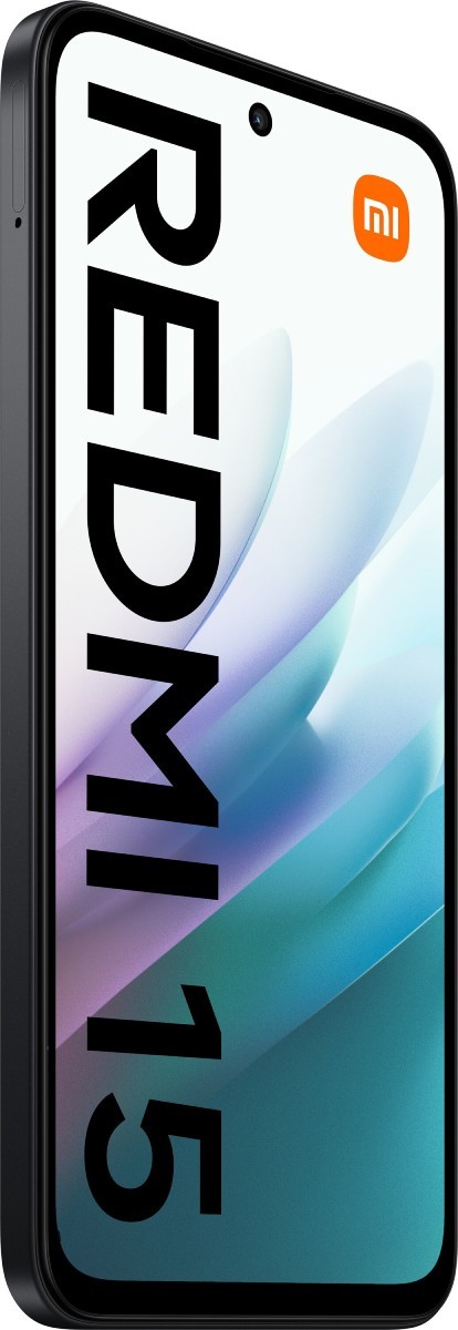Смартфон Xiaomi Redmi 15 8/256GB, Midnight Black (Redmi 15/8/256GB/Midnight Black)