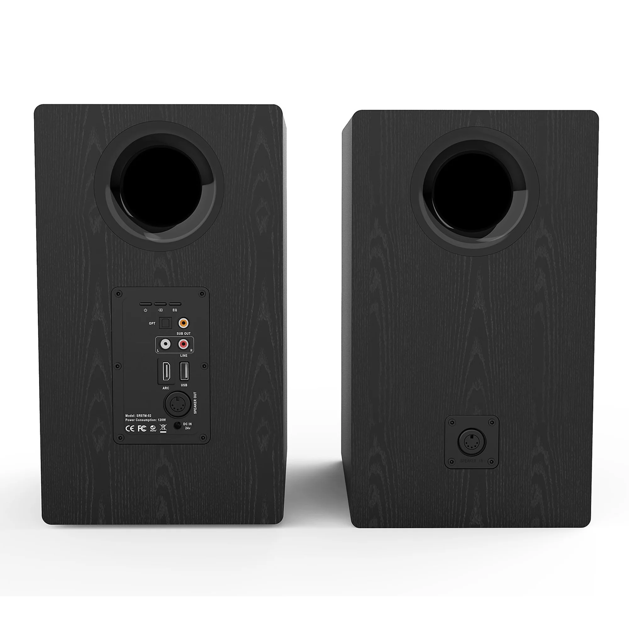 Колонки Music Public Kingdom BS120 (2.0), Black Wood (BS120/BLACK)
