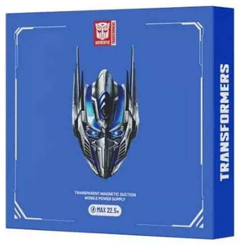 Пауэрбанк Transformers TF-D05 Optimus Prime, 10000 mAh, 2х 5000 mAh - Blue (TF-D05-OP)