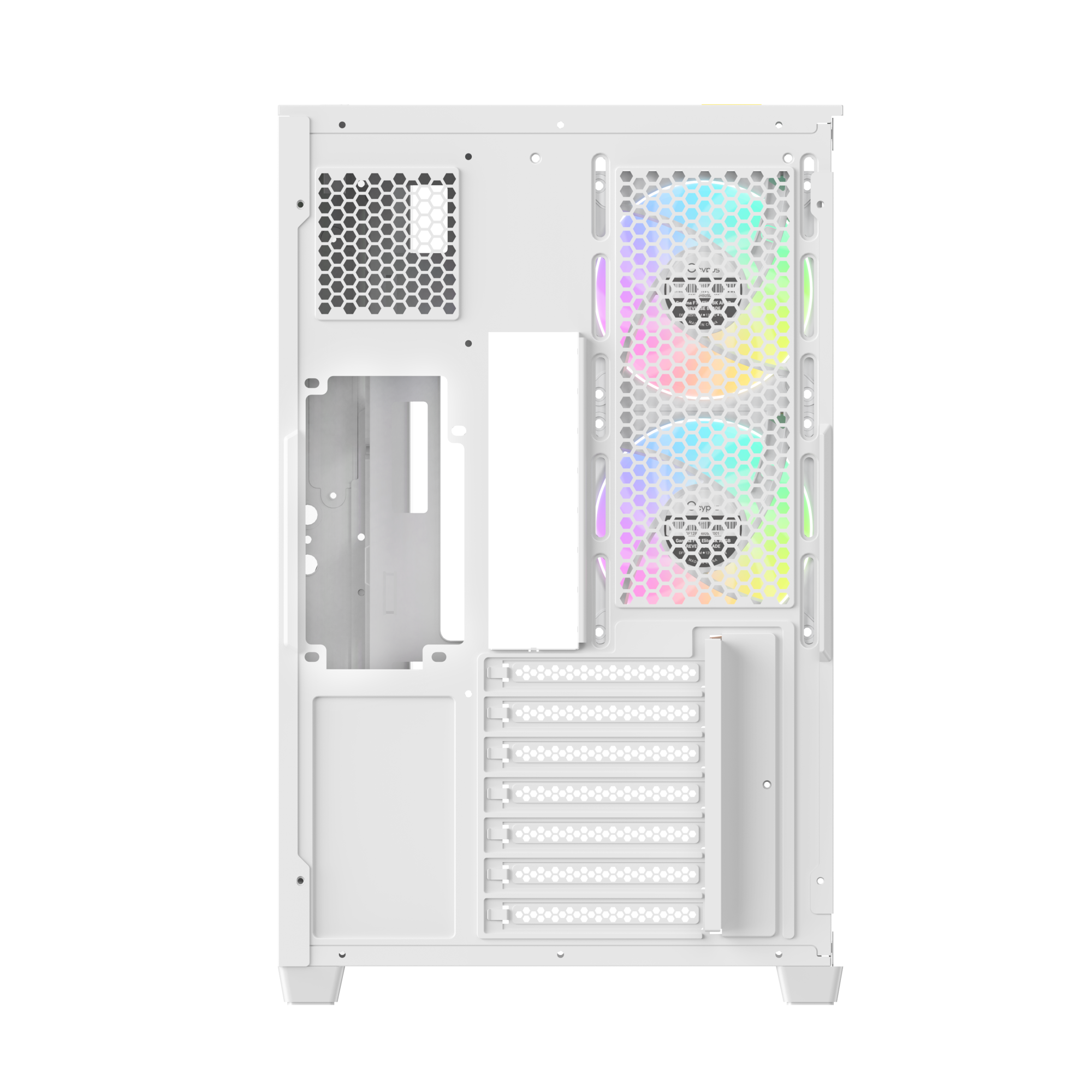 Корпус Ocypus Delta C74 WH ARGB - Белый (Delta-C74-WHD200XX-GL)