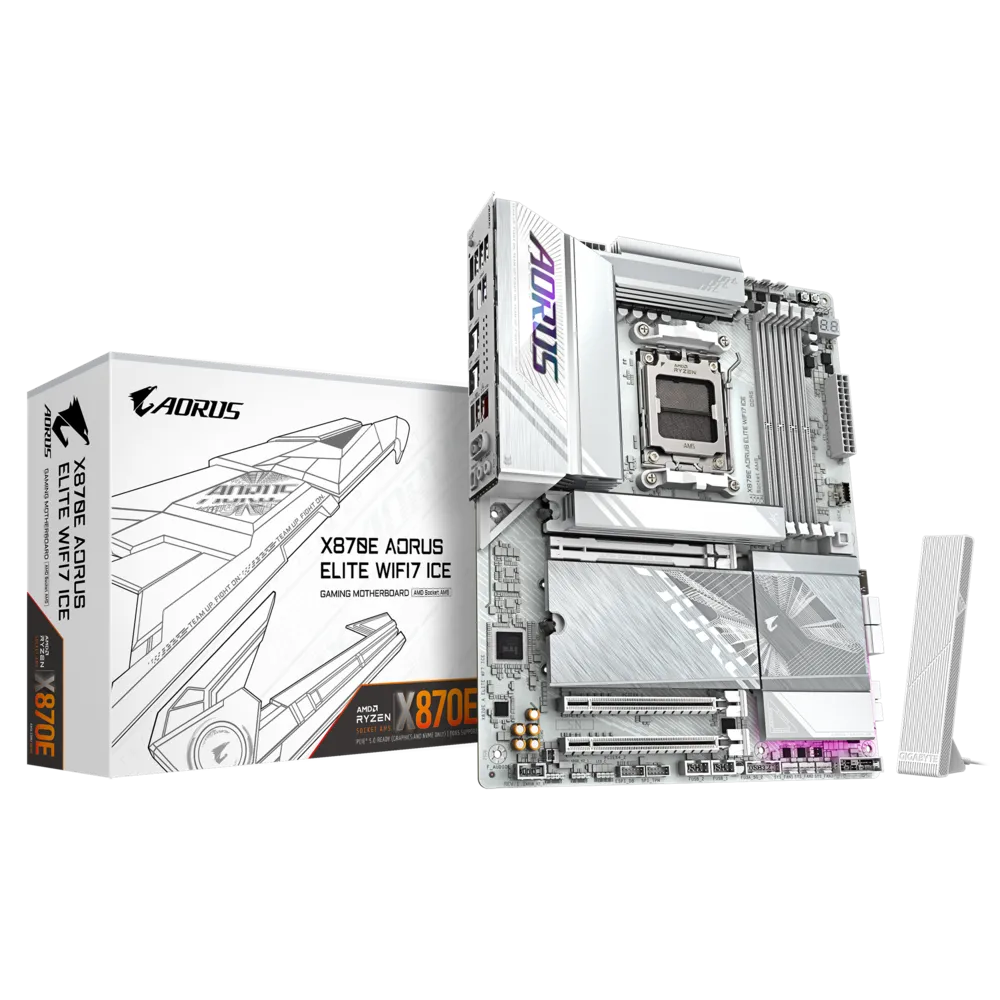 Материнская плата Gigabyte X870E Aorus Elite WiFi7 ICE (X870E A ELITE WF7 ICE)