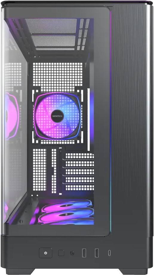 Корпус Montech KING 15 PRO, Черный (KING 15 PRO (B))