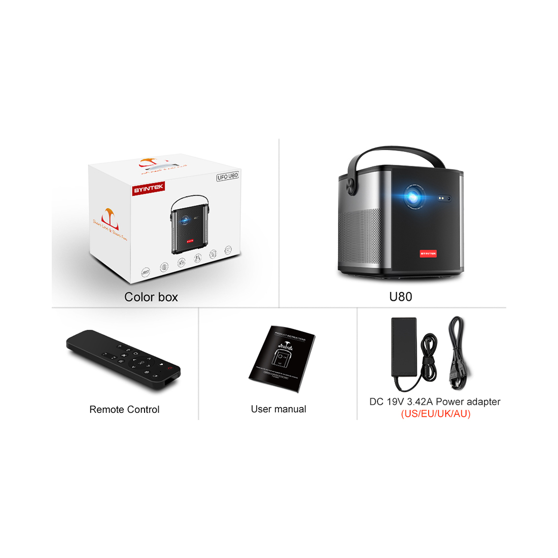 Проектор BYINTEK U80 (U80)