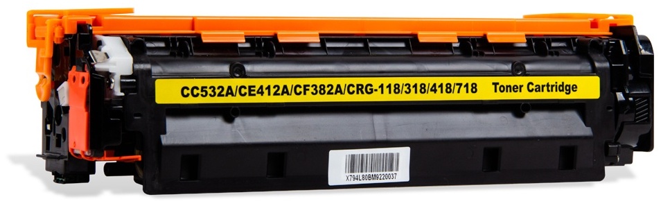 Картридж Colorfix CC532A/CE412A/CF382A, Yellow (CC532A/CE412A/CF382A)