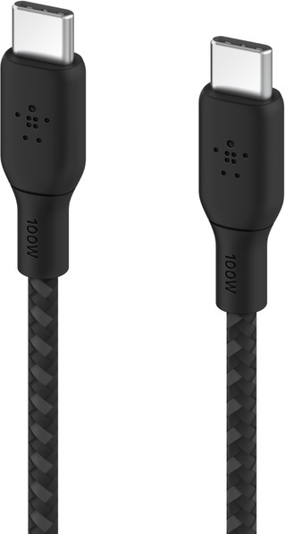 Кабель Belkin USB-C to USB-C, 3M, Black (CAB011BT3MBK)