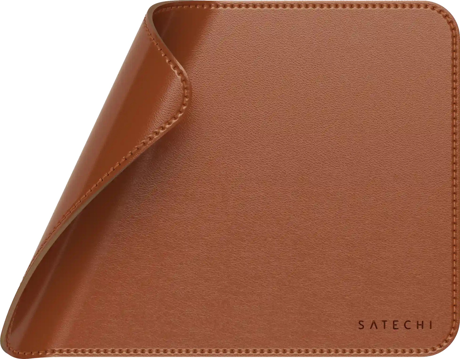 Коврик для мыши SATECHI Vegan-Leather Premium Mouse Pad, Brown (ST-LMPN)