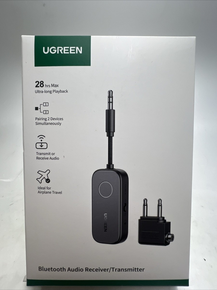 Bluetooth UGREEN V5.2 Audio Receiver/Transmitter, 3.5mm, CM672 (35222A) 