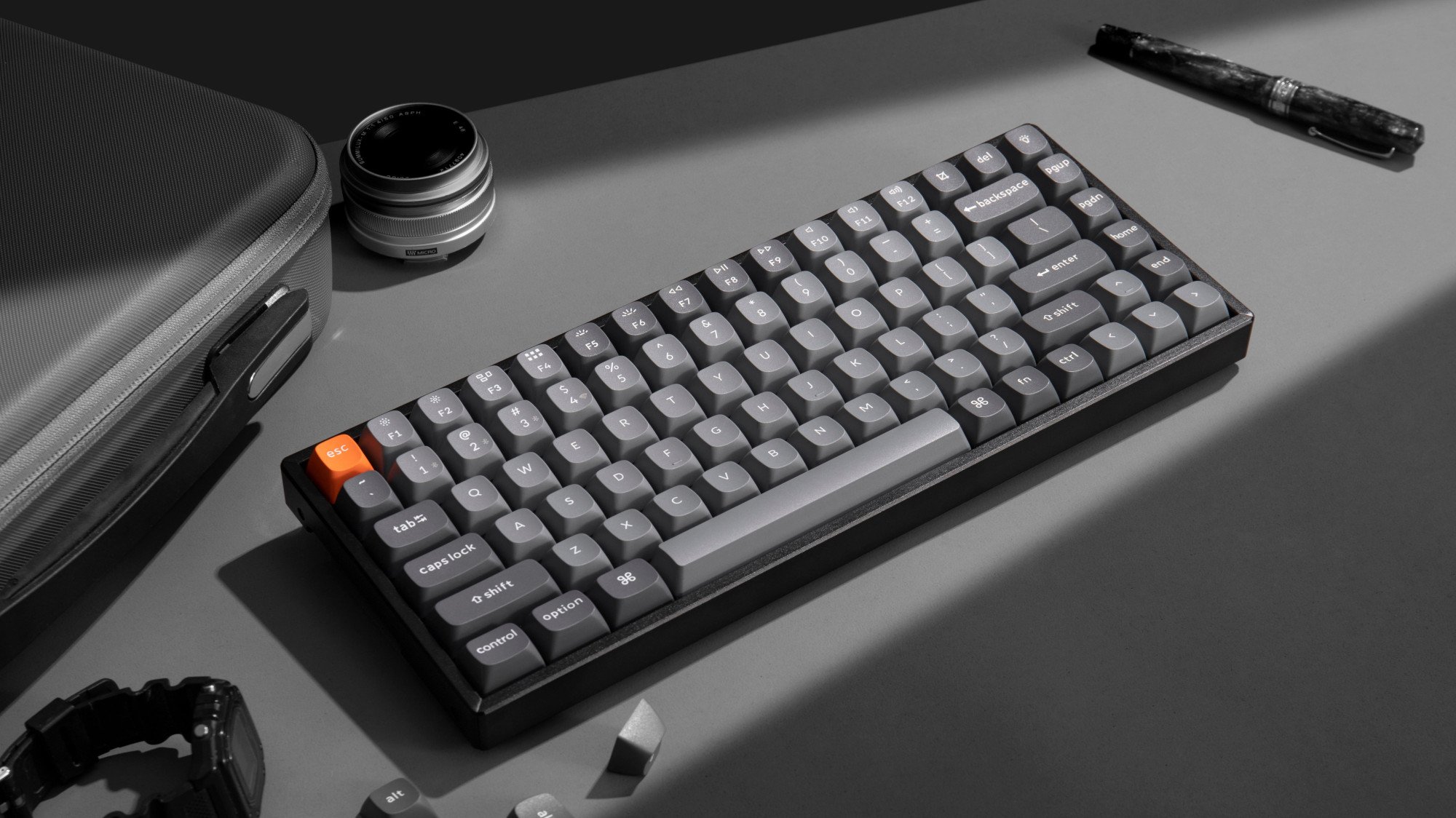 Клавиатура игровая Keychron K2 Max, черный (K2M-J1)