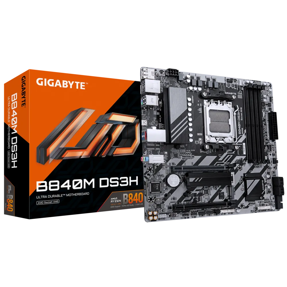 Материнская плата Gigabyte B840M DS3H (B840M DS3H)