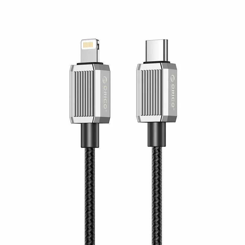Кабель USB C - Lightning(m) 8-pin, 1m (ORICO-GQA29-10-BK-BP) 
