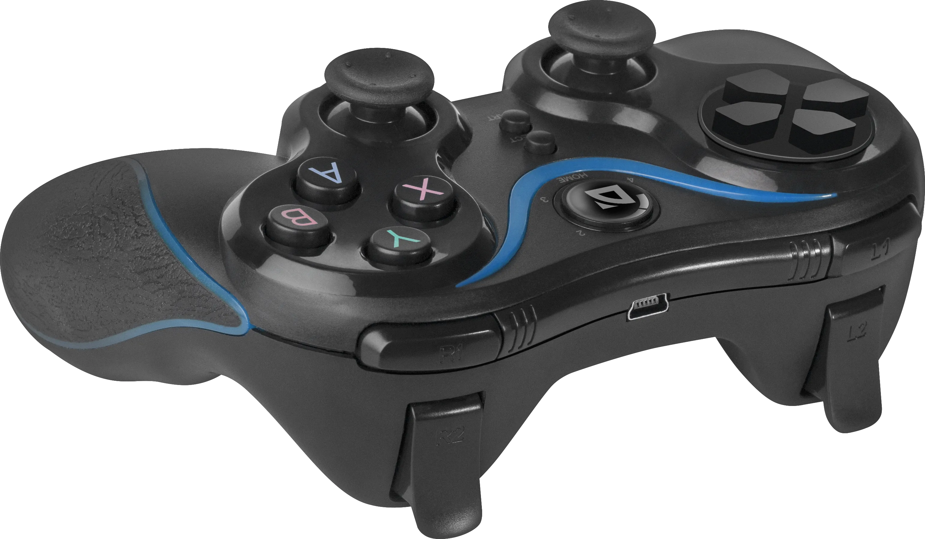 Геймпад Defender Blaster, 12 кнопок, 4-поз джойстик, 2 D-Pad, Bluetooth, Li-ion, USB (64283)