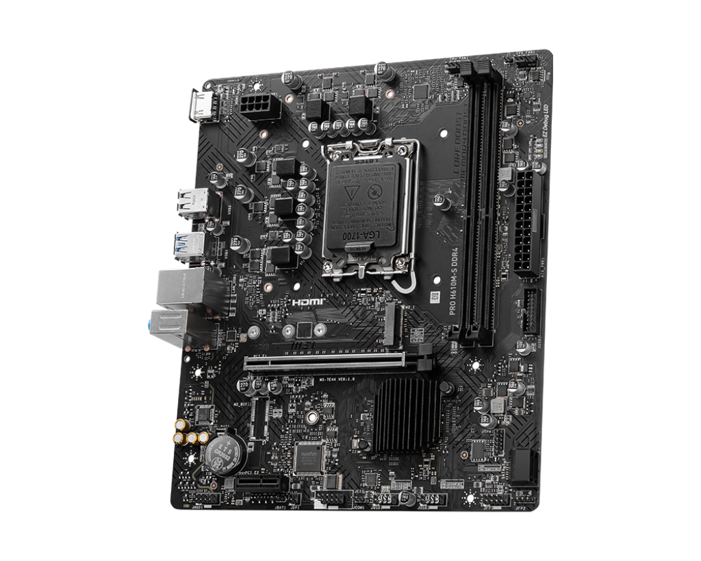 Материнская плата MSI PRO H610M-S DDR4 (PRO H610M-S DDR4)