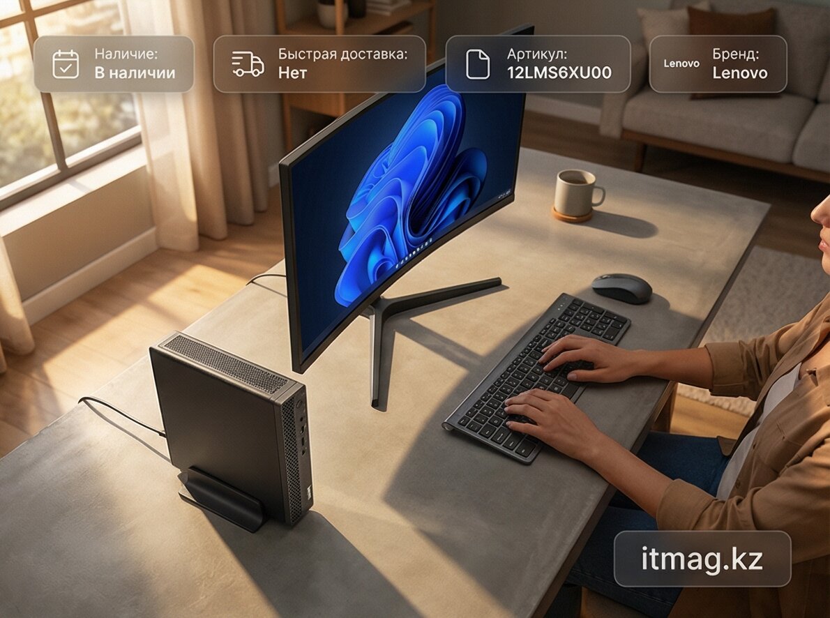 Мини ПК ThinkCentre neo 50q Gen 4 (12LMS6XU00)