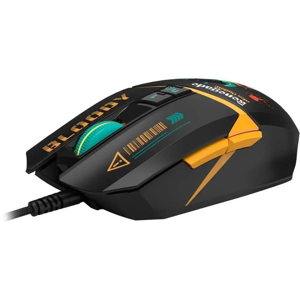  Мышь игровая Bloody A4tech Bloody W63Max (W63Max Renegade Black Midnight)