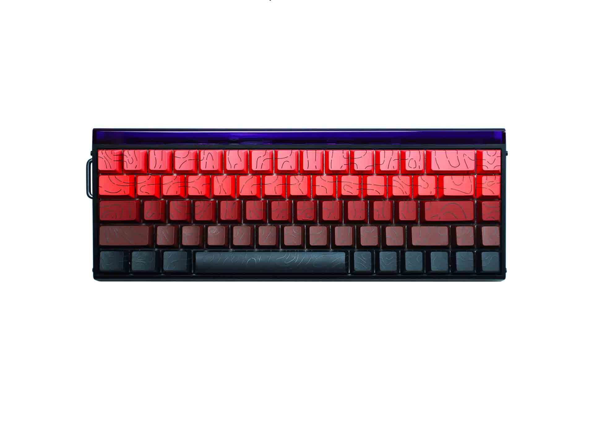 Клавиатура AULA HERO68HE, Black King switch, Black-Red (HERO68HE BRBG)