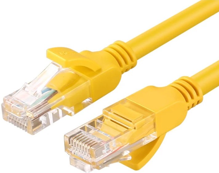 Сетевой кабель Ugreen Cat 5e U/UTP 2m - Yellow (11231)