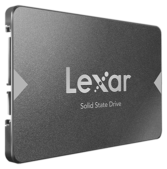 Твердотельный накопитель LEXAR NS100 256GB SSD, 2.5”, SATA (6Gb/s), up to 520MB/s Read and 440 MB/s write EAN: 843367116195 (LNS100-256RB)