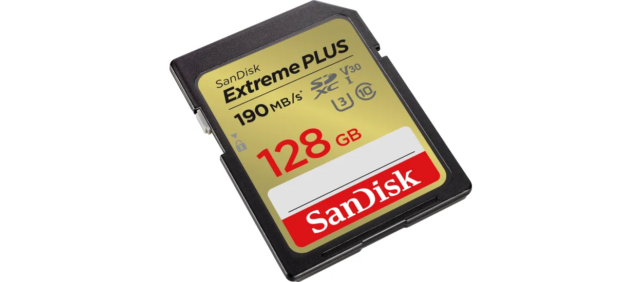 Карта памяти Sandisk Extreme PLUS 128GB SDXC (SDSDXWA-128G-GNCIN)