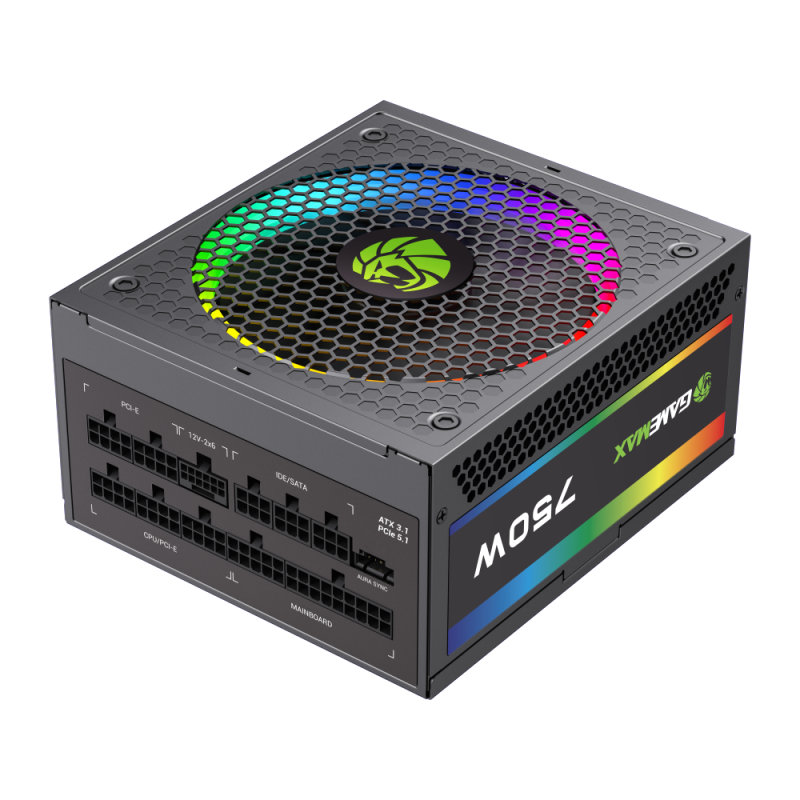 Блок питания Gamemax RGB-Smart 750 PRO Gold (2141-0750B0026)