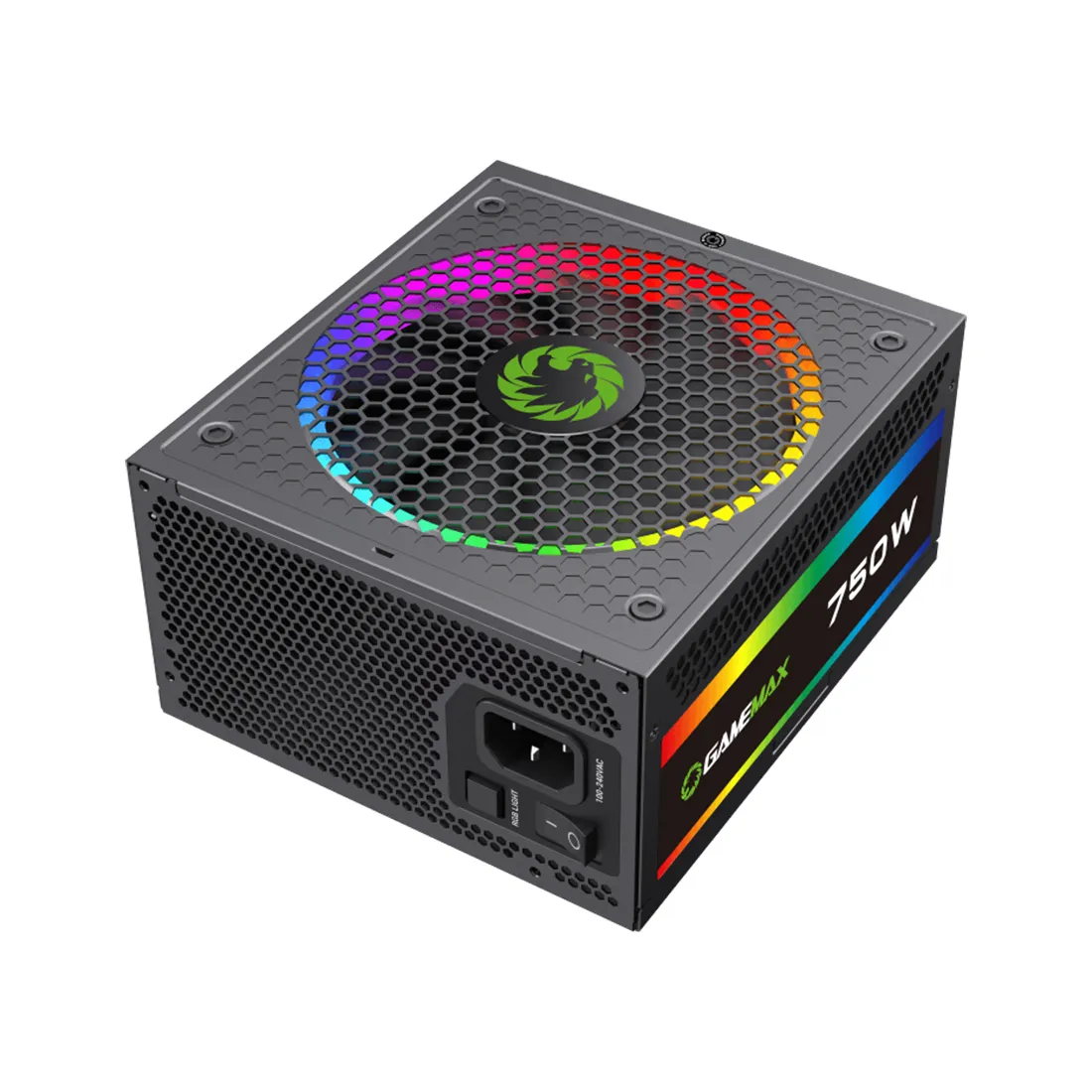 Блок питания ATX 750W GameMax RGB-Smart 750 PRO,Gold (RGB-SMART 750 PRO)