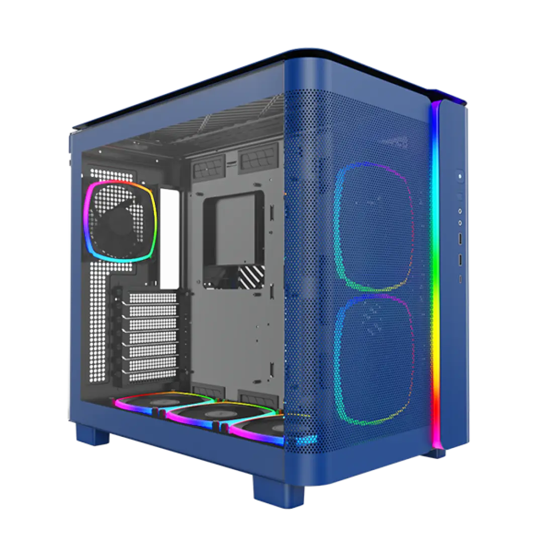 Корпус Montech KING 95 PRO, Синий (KING 95 PRO (Prussian blue))