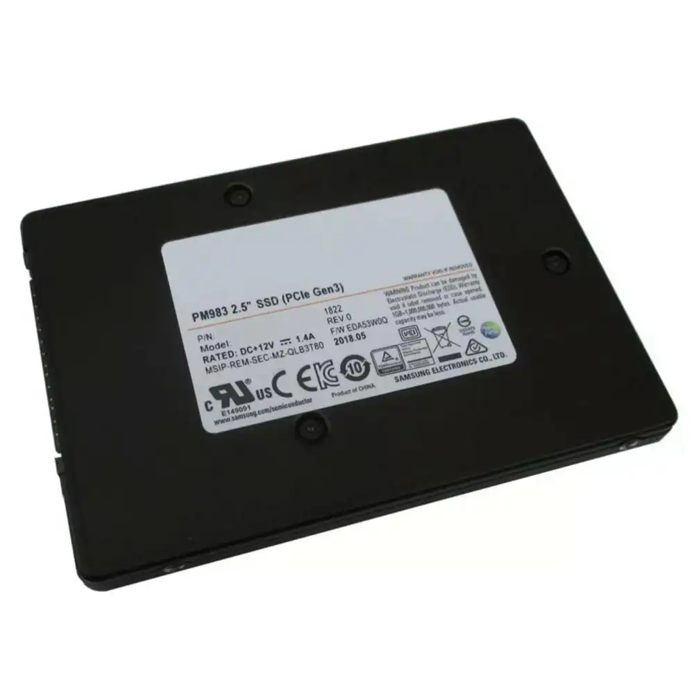 Твердотельный накопитель SAMSUNG PM983 3.84TB Data Center SSD, 2.5" (MZQLB3T8HALS-00007)