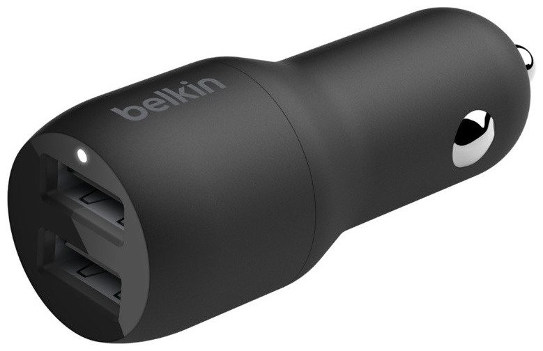 Зарядное устройство Belkin Car Charger 24W черный (CCB001btBK)