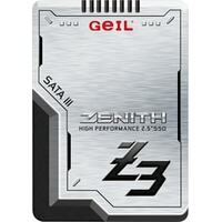 Твердотельный накопитель 1000GB SSD GEIL GZ25Z3-1TBP ZENITH Z3 Series 2.5” SSD SATAIII Чтение 520MB/s, Запись 470MB/s (GZ25Z3-1TBP)