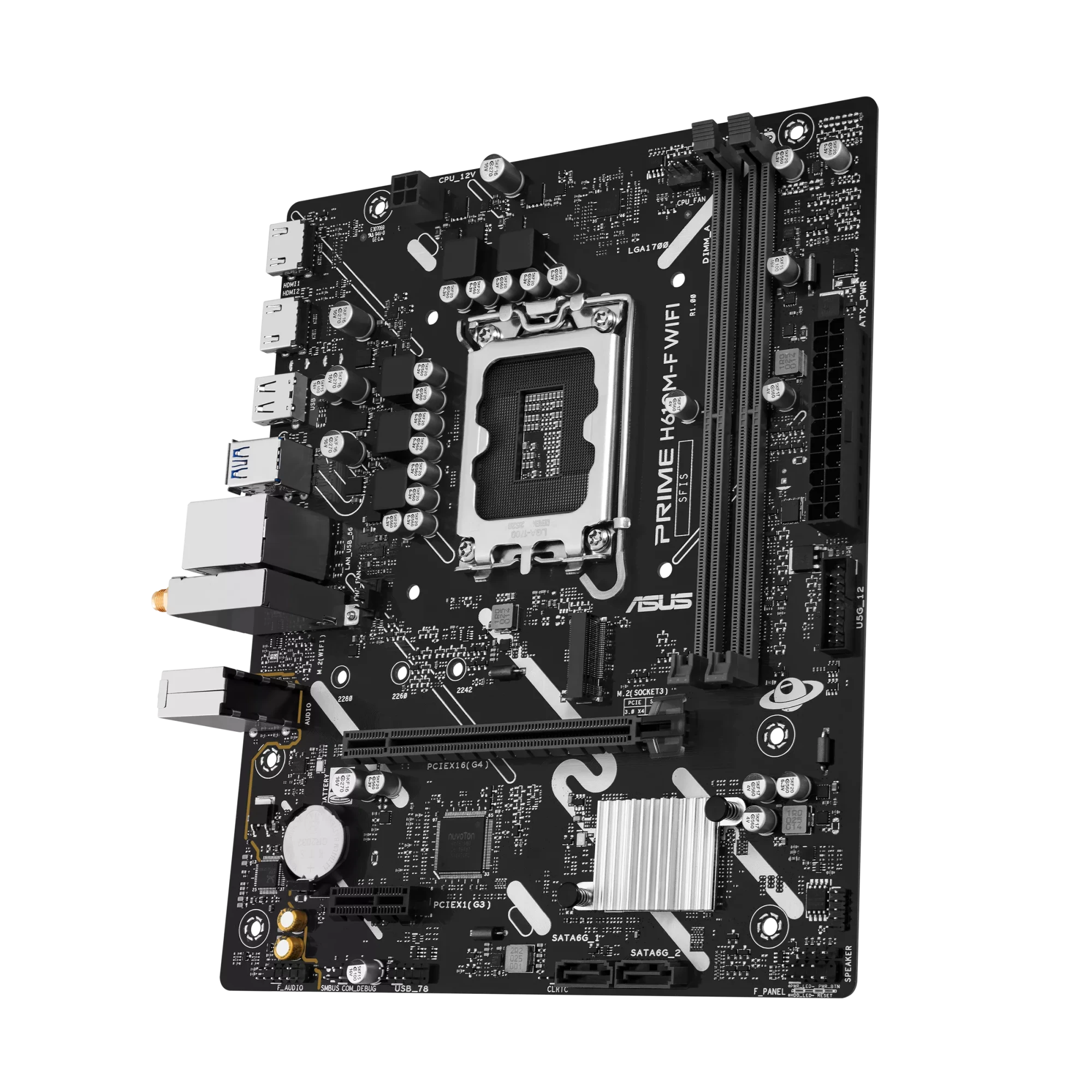Материнская плата ASUS PRIME H610M-F WIFI (PRIME H610M-F WIFI)