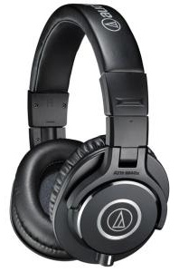 Наушники Audio-Technica ATH-M40X, 3m, Black (ATH-M40X)