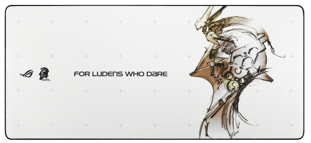 Коврик для мыши Asus ROG Scabbard II XXL-KJP - White (90MP04N0-BPUA00)