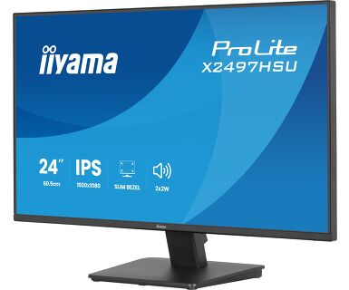 Монитор iiyama ProLite X2497HSU-B1 24" (X2497HSU-B1)
