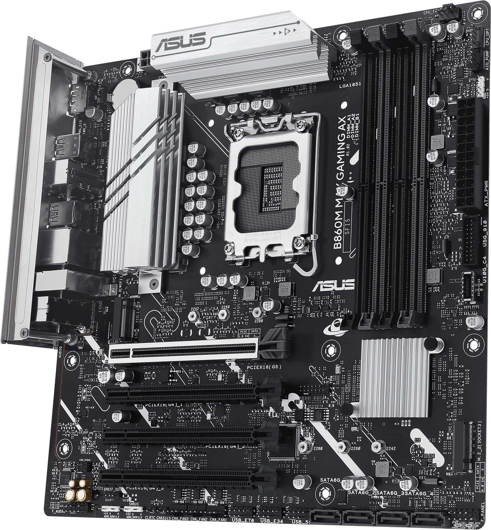 Материнская плата ASUS B860M MAX GAMING AX (B860M MAX GAMING AX)