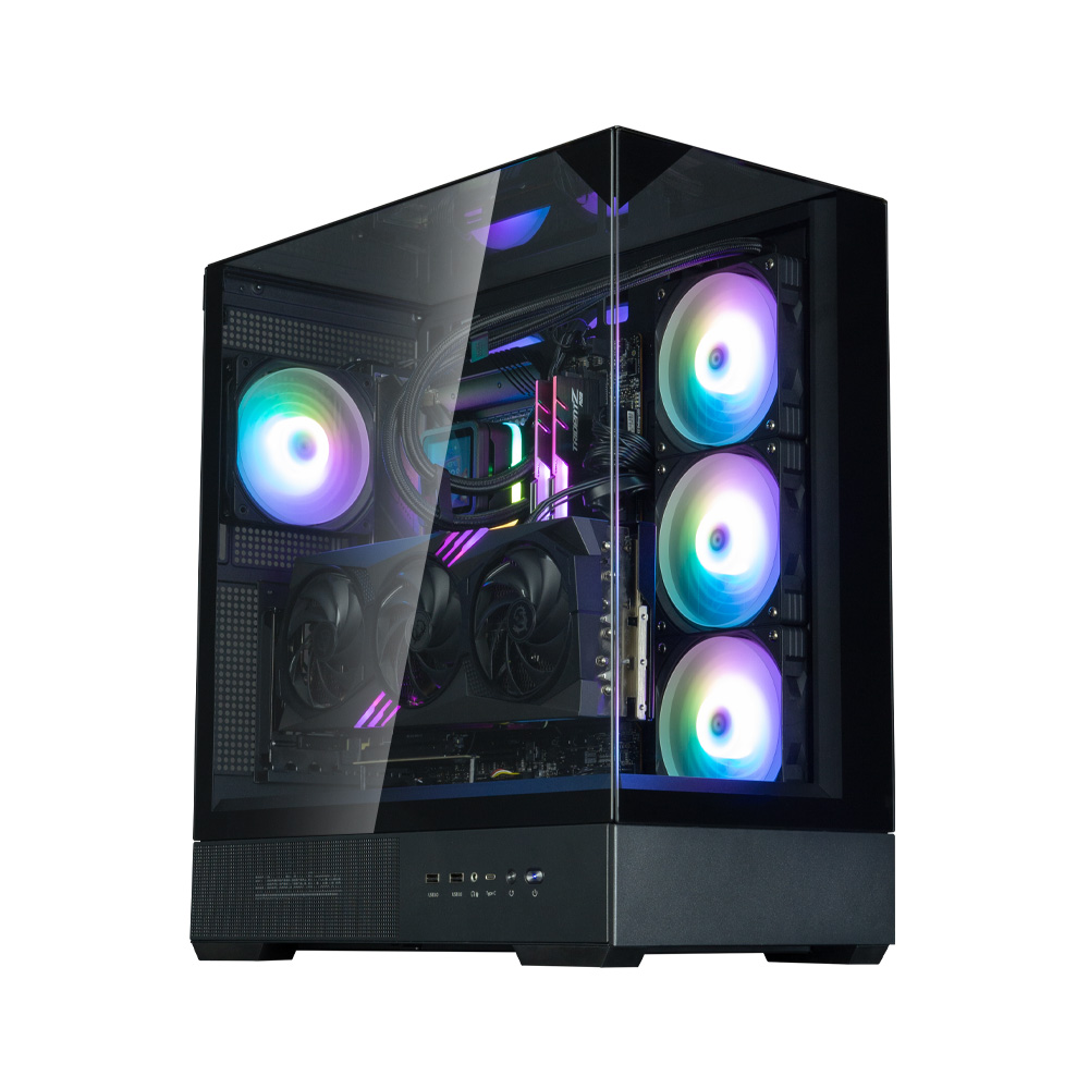 Компьютерный корпус Zalman P40 Prism Plus Black (P40 Prism Plus Black)
