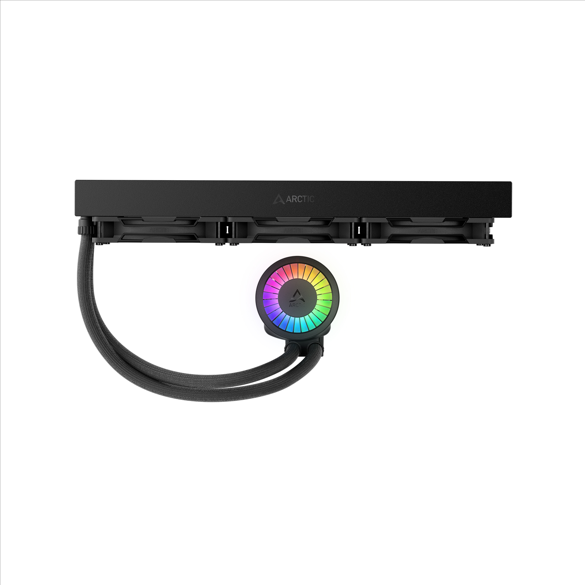Водяное охлаждение ARCTIC Liquid Freezer III Pro 420 A-RGB, Black (ACFRE00185A)