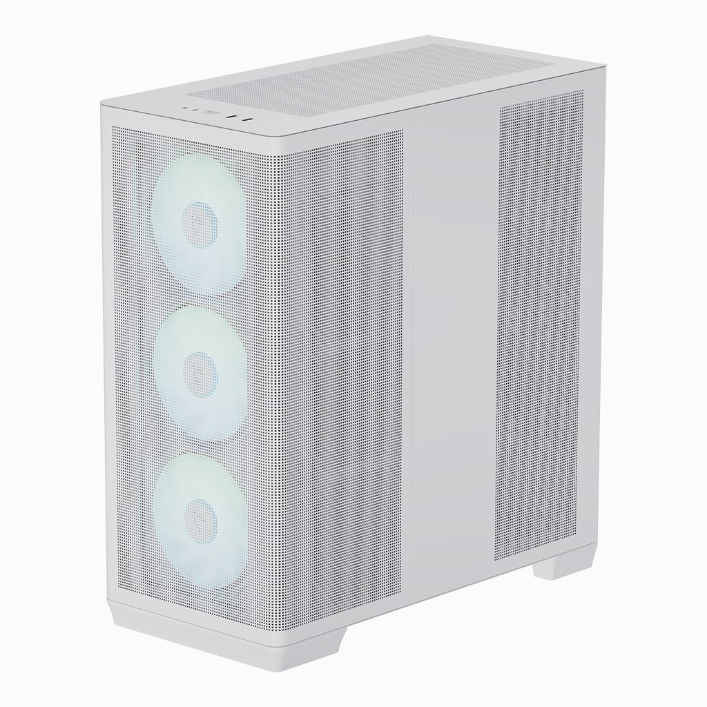 Компьютерный корпус Aerocool APNX C1-R WH без Б/П (C1-R-WT-v1)