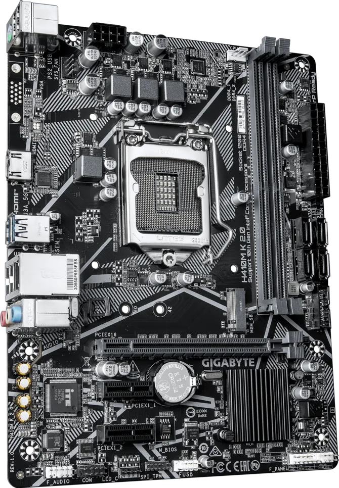 Материнская плата Gigabyte H410M K 2.0 (H410M K 2.0)