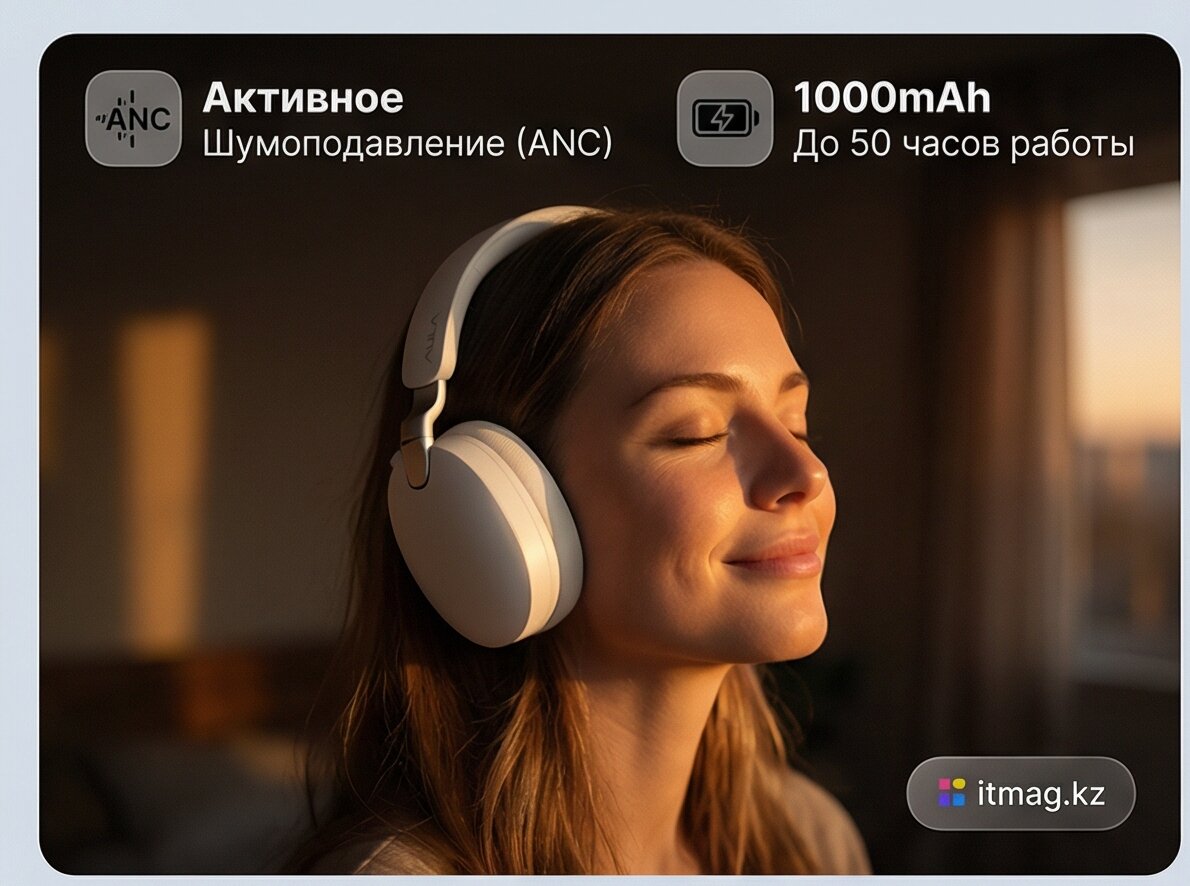 Наушники с микрофоном AULA A500 White, Type-C (A500 White)