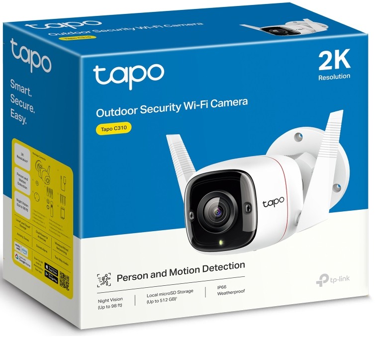 Наружная камера TP-LINK Tapo TC65 3MP (TC65(EU))