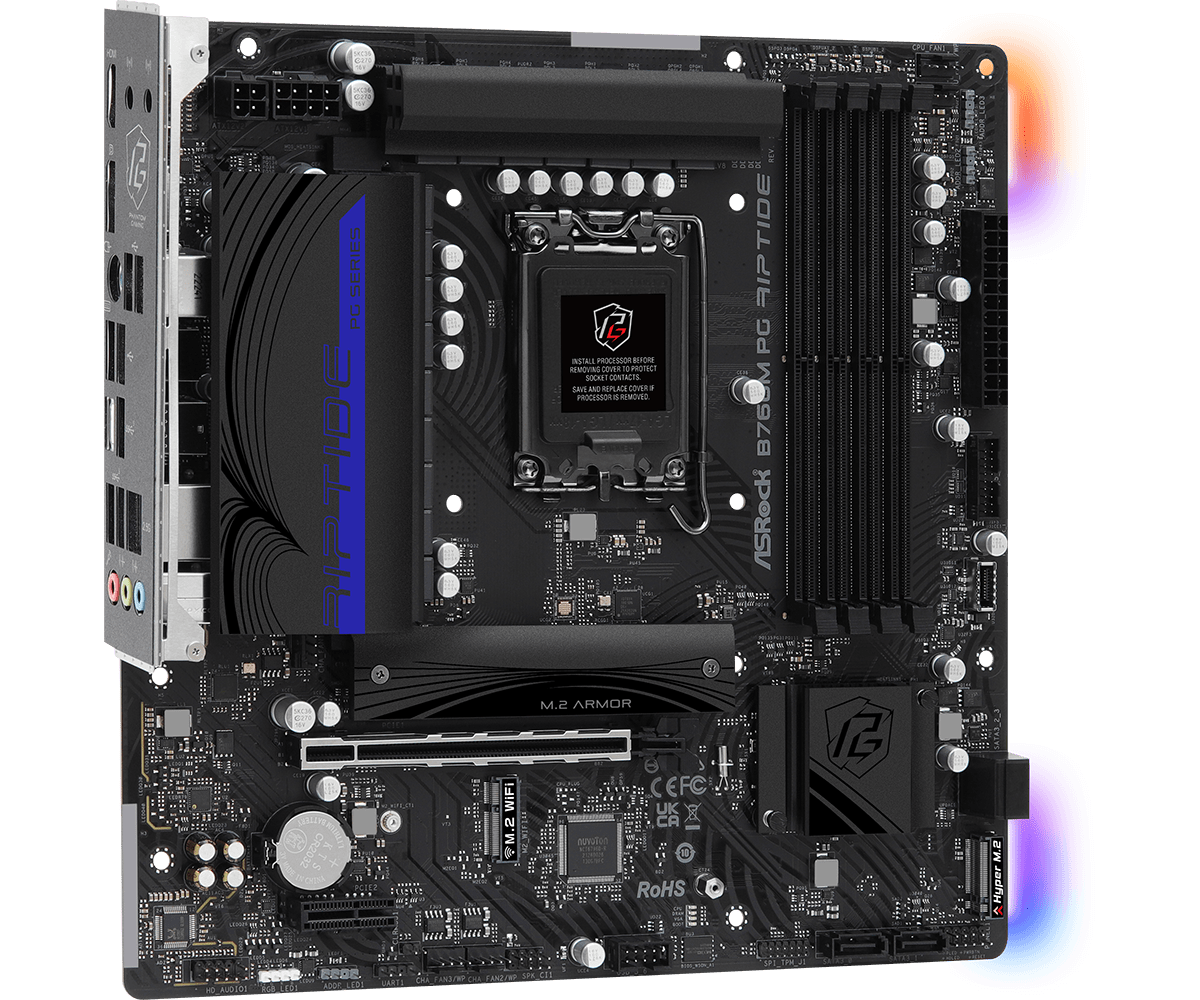 Материнская плата ASRock B760M PG Riptide (90-MXBL60-A0UAYZ)