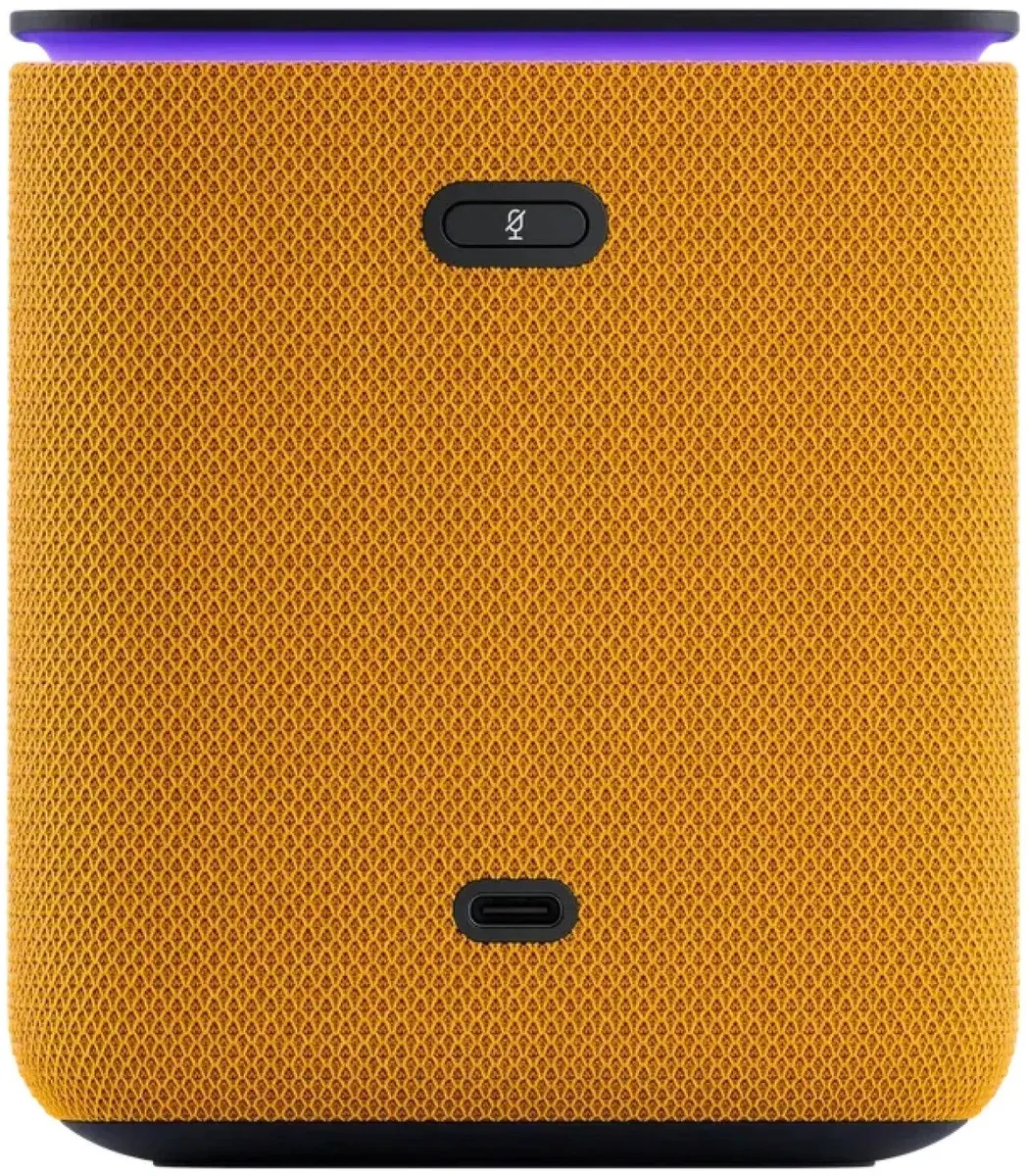 Умная колонка Яндекс.Станция Миди с Zigbee, Оранжевая (YNDX-00054ORG)