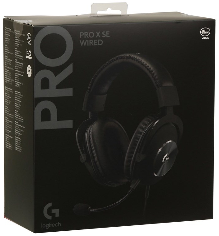 Гарнитура Logitech G Pro X SE, Черный (981-001470)