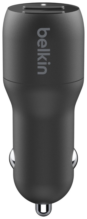 Зарядное устройство Belkin Car Charger 24W черный (CCB001btBK)